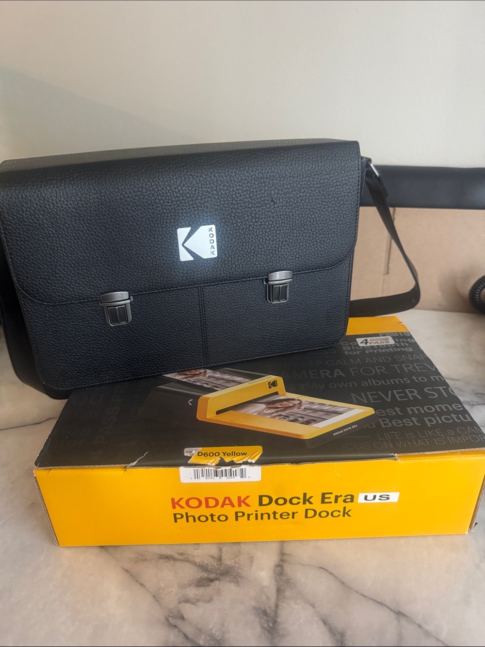 Kodak Dock Era 4x6 Photo Printer Bundle + Case, Paper & Accessories